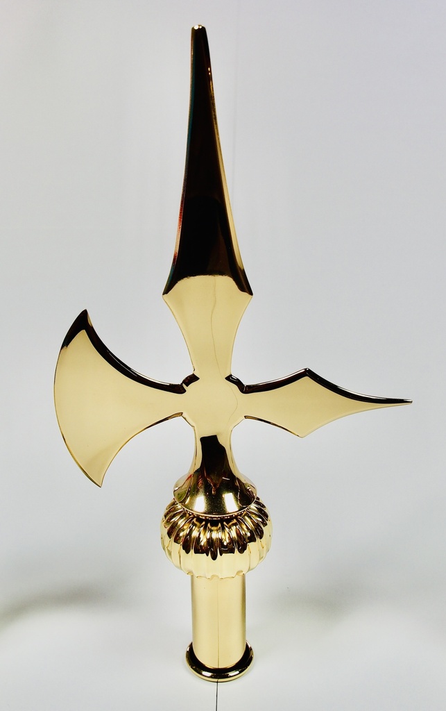 Pompiers: Helebarde en laiton (article 438)