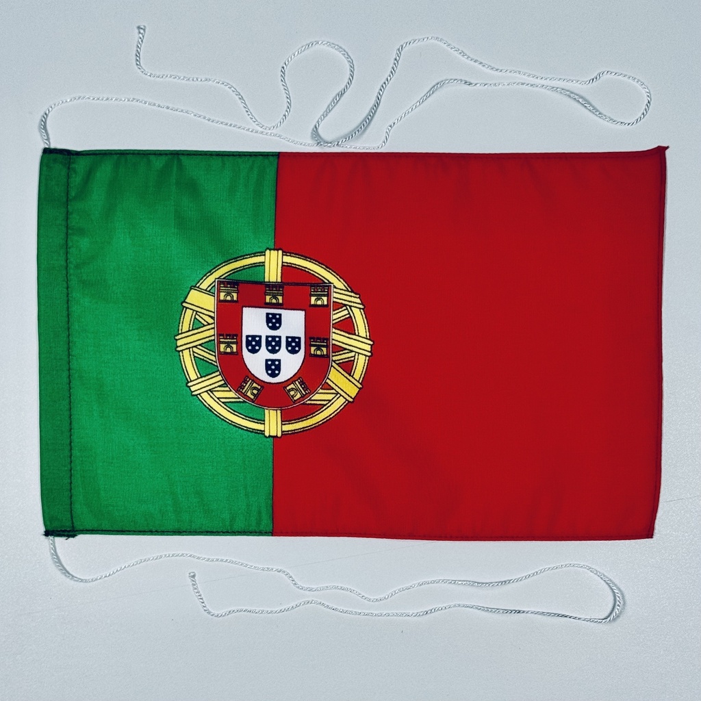 Drapeau de table en soie 15 x 25 cm 