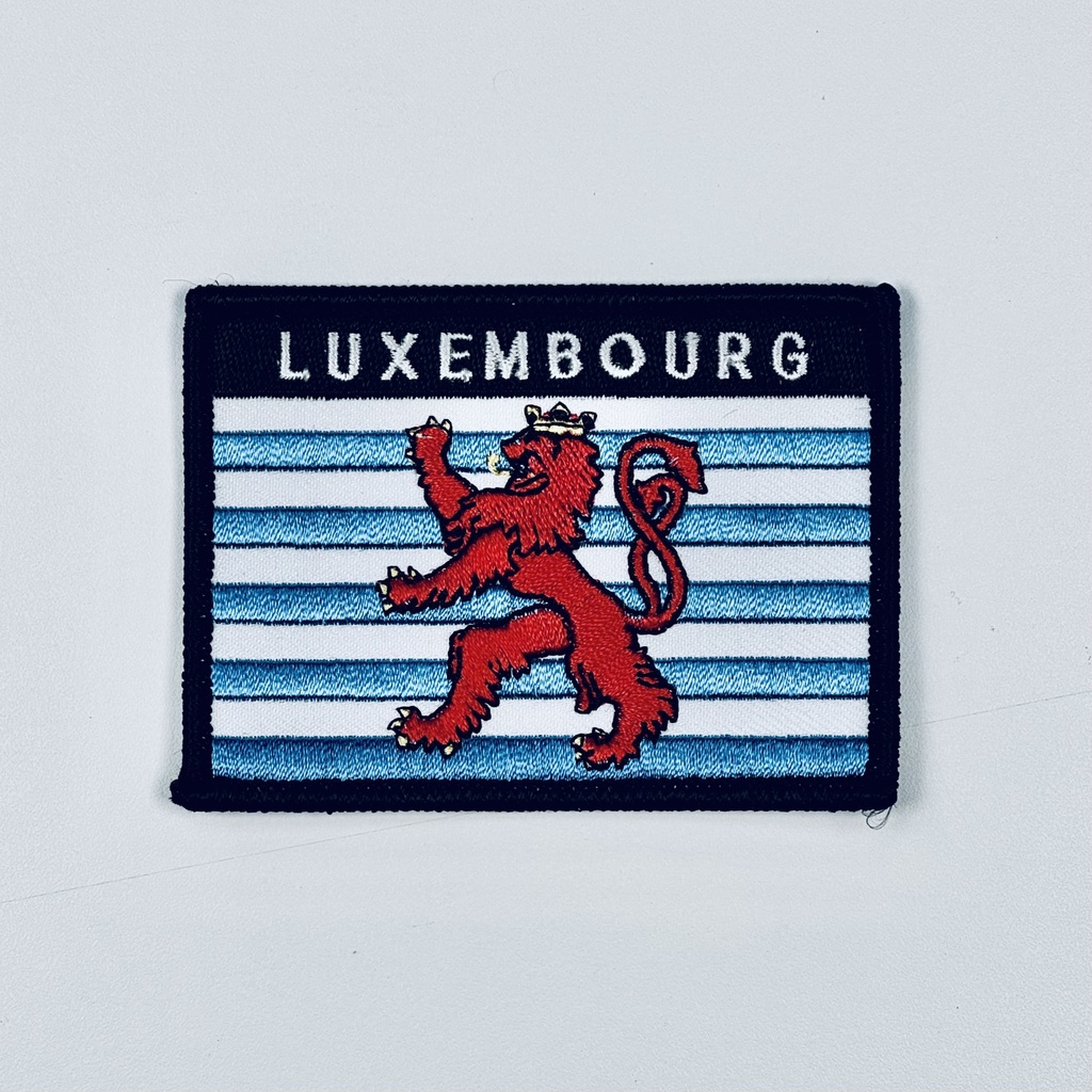 Ecusson brodé Lion Rouge