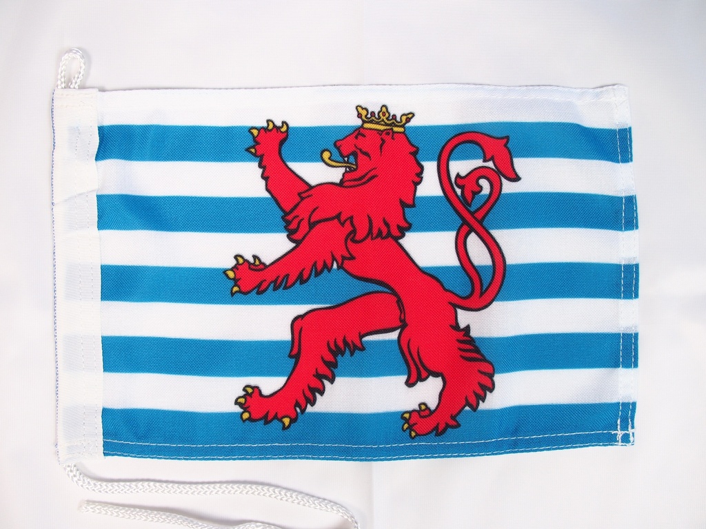 Lion Rouge Luxembourgeois drapeau