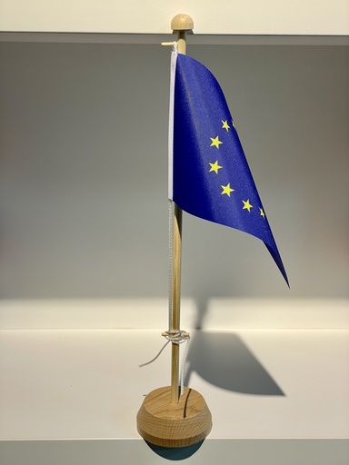 Socle avec 1 hampe en bois de 30cm